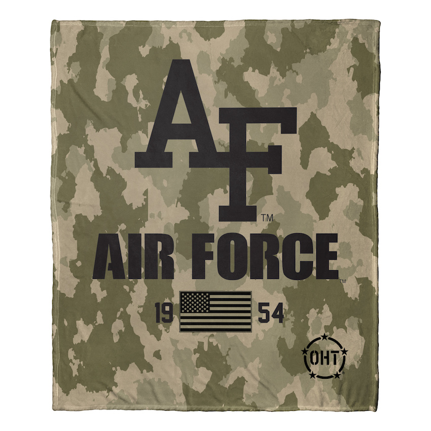Air Force Falcons OHT Special OPS Silk Touch Throw Blanket