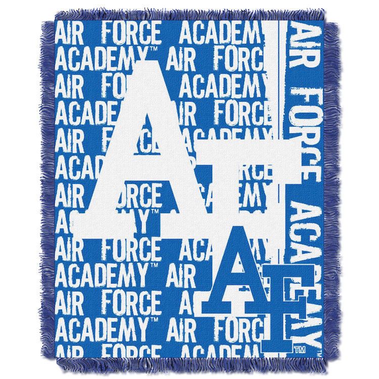 Air Force Falcons Double Play Tapestry Blanket 48 x 60