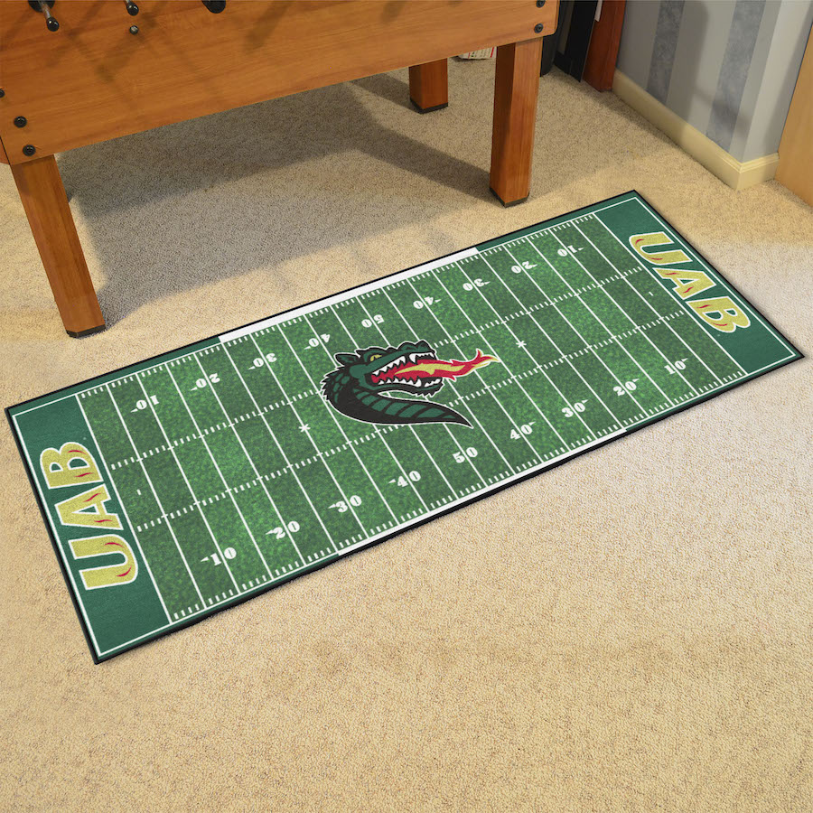Alabama Birmingham Blazers 30 x 72 Football Field Carpet Runner
