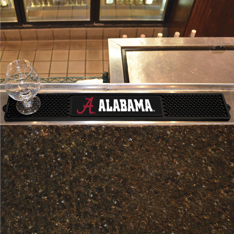 Alabama Crimson Tide Bar Drink Mat
