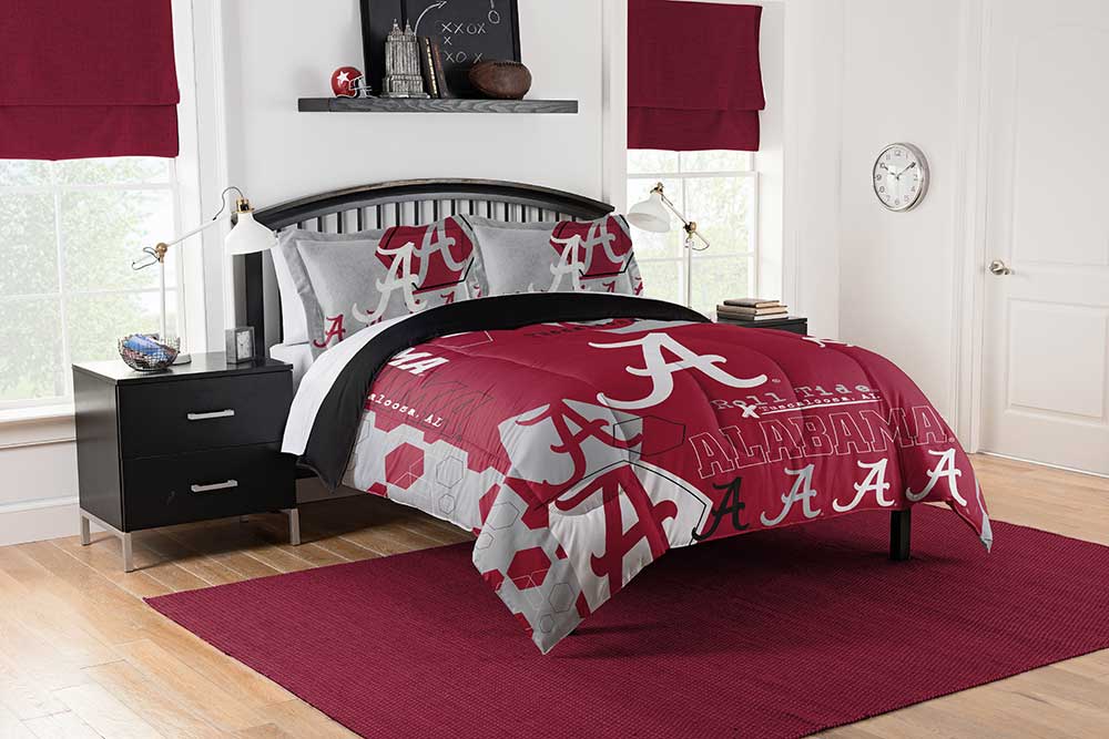Alabama Crimson Tide KING size Comforter and 2 Shams