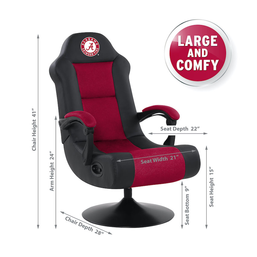 Alabama Crimson Tide ULTRA Video Gaming Chair
