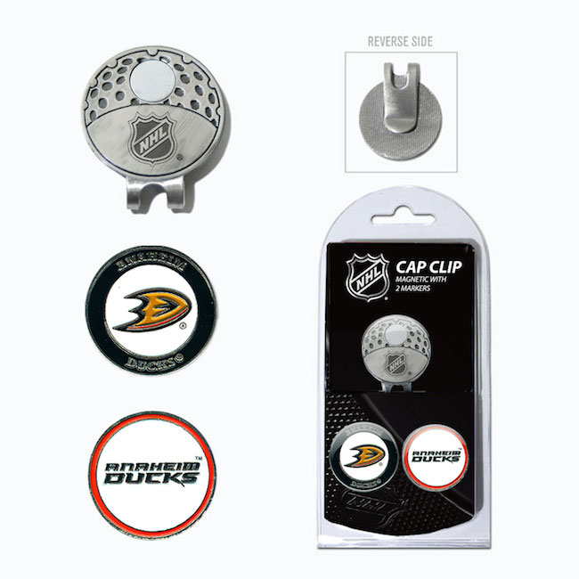Anaheim Ducks Hat Clip With 2 Ball Markers