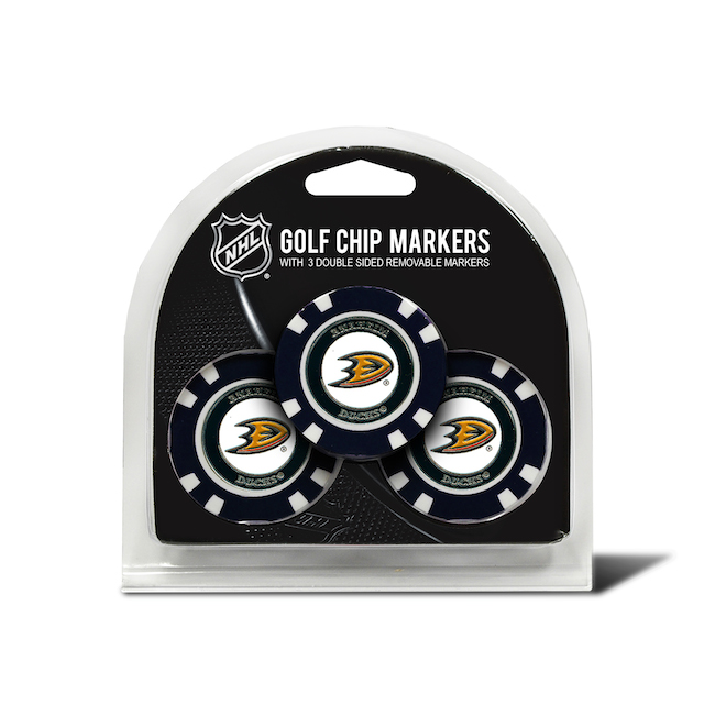 Anaheim Ducks 3 Pack Golf Chips