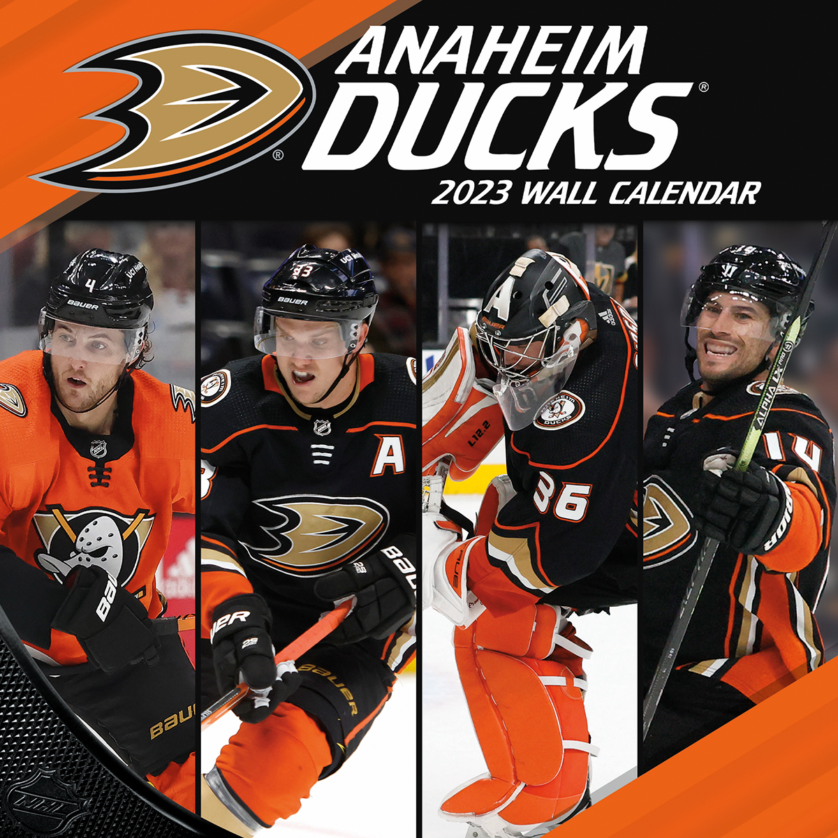 Anaheim Ducks 2023 NHL Team Wall Calendar