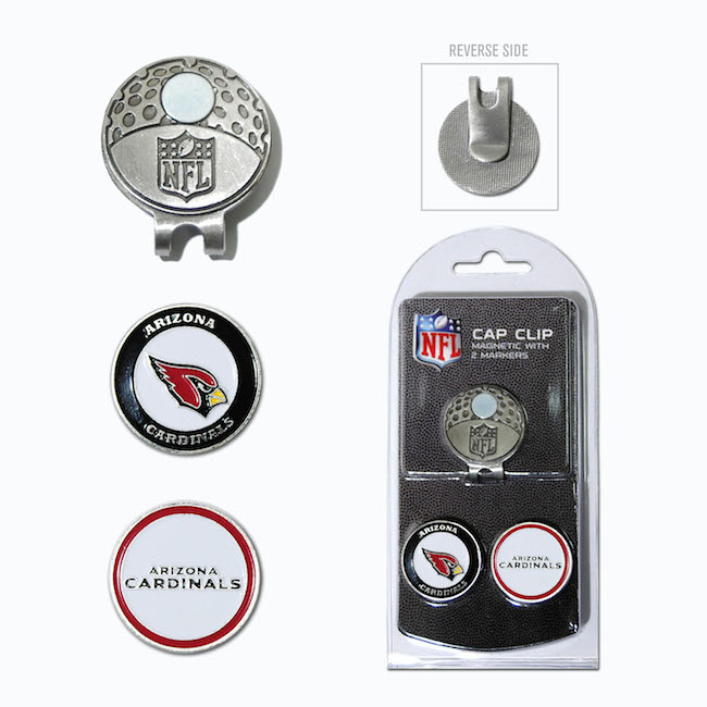 Arizona Cardinals Hat Clip With 2 Ball Markers