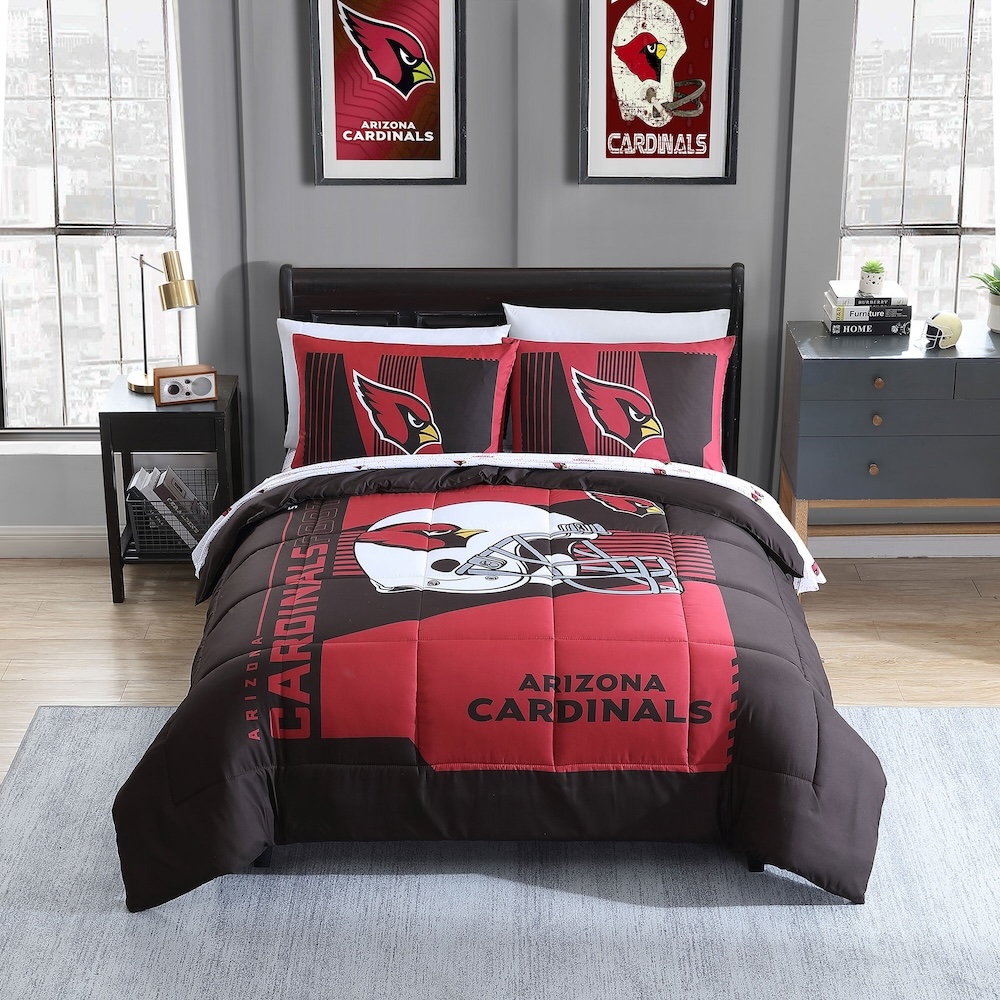 Arizona Cardinals FULL Bed in a Bag Set