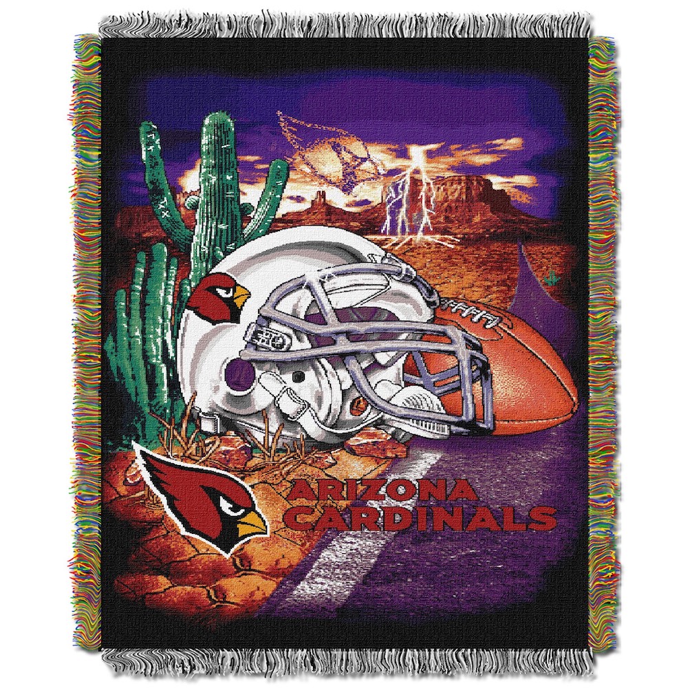 Arizona Cardinals Home Field Advantage Series Tapestry Blanket 48 x 60