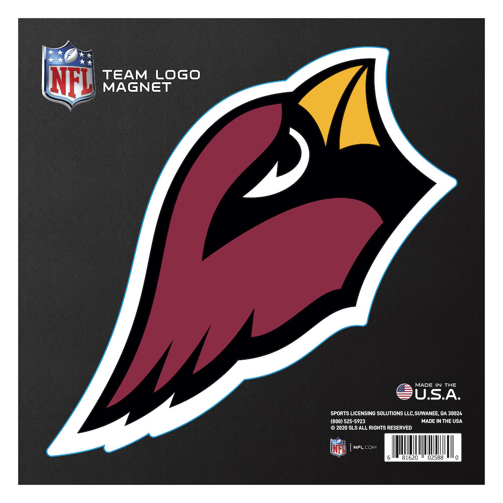 Arizona Cardinals Large Team Logo Magnet - Indoor Outdoor