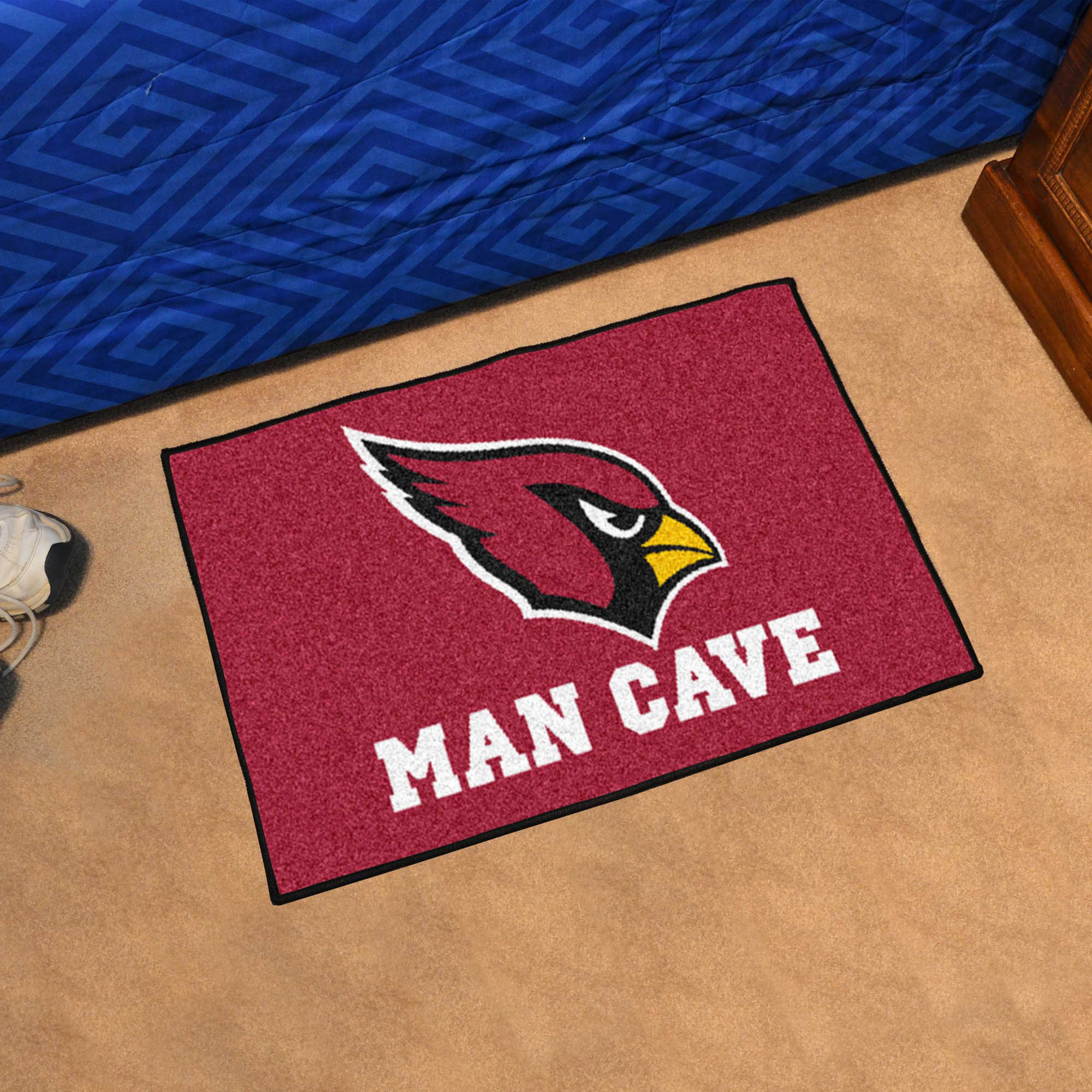 Arizona Cardinals MAN CAVE 20 x 30 STARTER Floor Mat