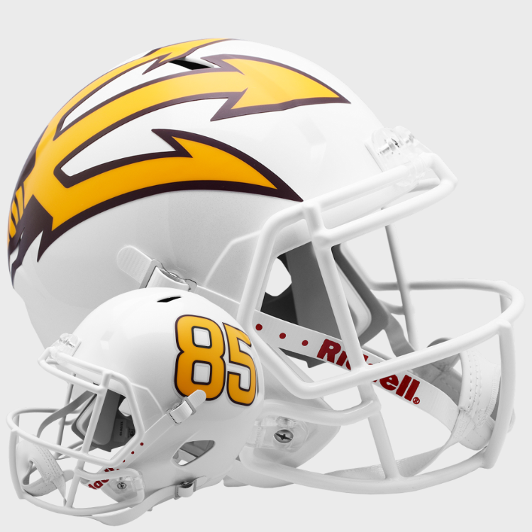 Arizona State Sun Devils SPEED Replica Football Helmet - WHITE