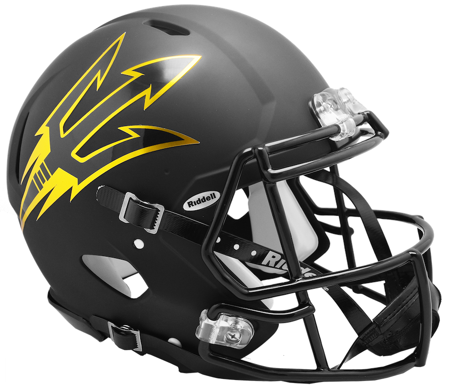 Arizona State Sun Devils SPEED Revolution Authentic Football Helmet - BLACK