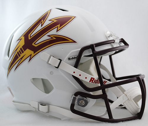 Arizona State Sun Devils SPEED Revolution Authentic Football Helmet - WHITE
