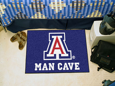 Arizona Wildcats MAN CAVE 20 x 30 STARTER Floor Mat