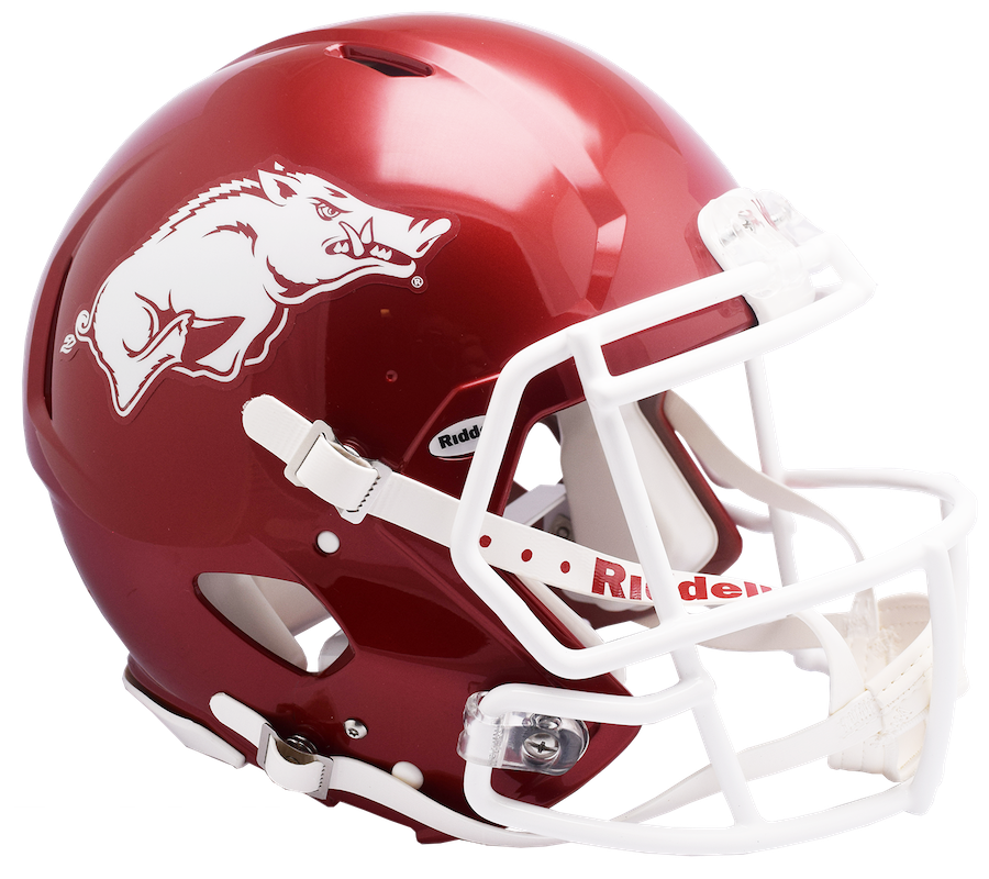 Arkansas Razorbacks SPEED Revolution Authentic Football Helmet
