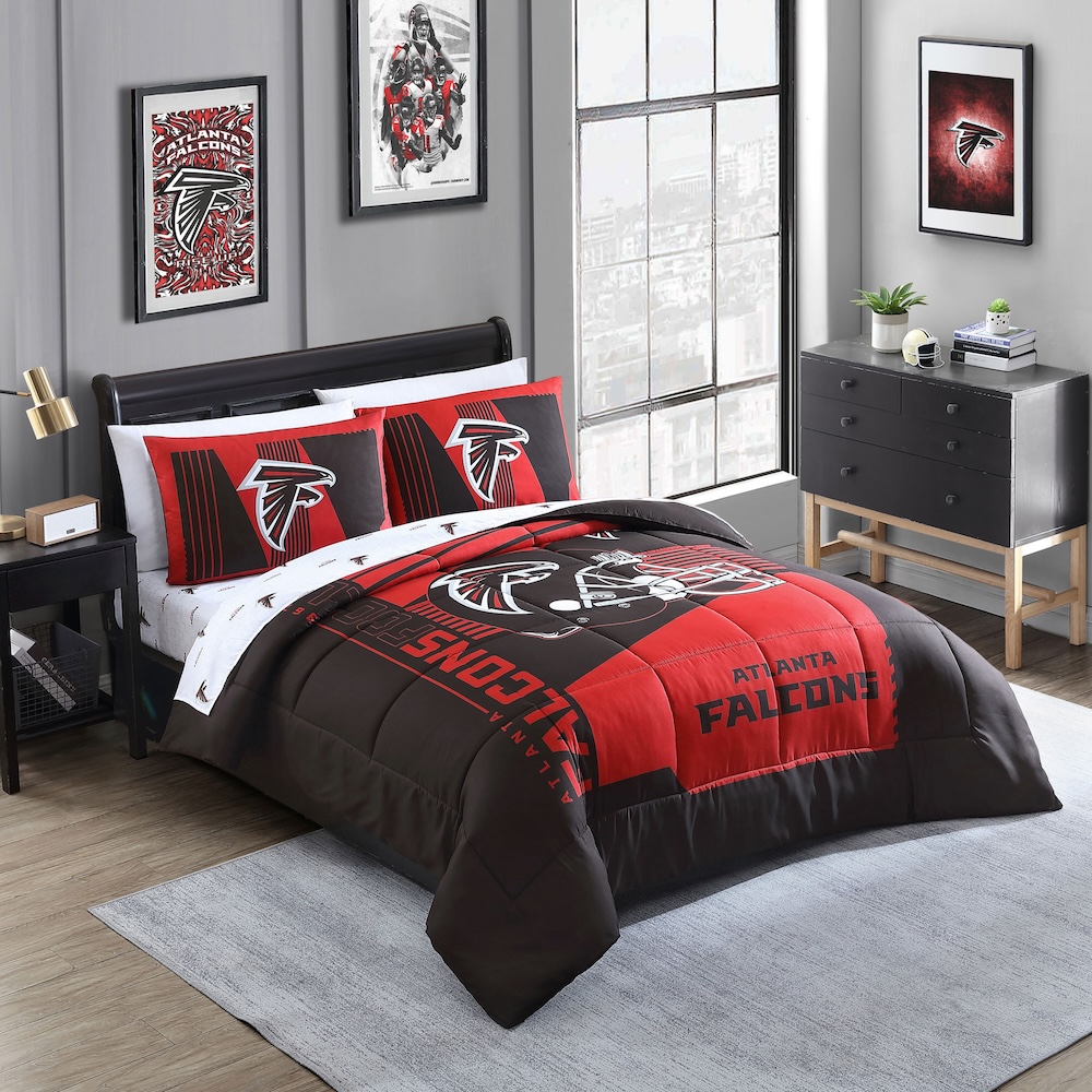 Atlanta Falcons QUEEN Bed in a Bag Set