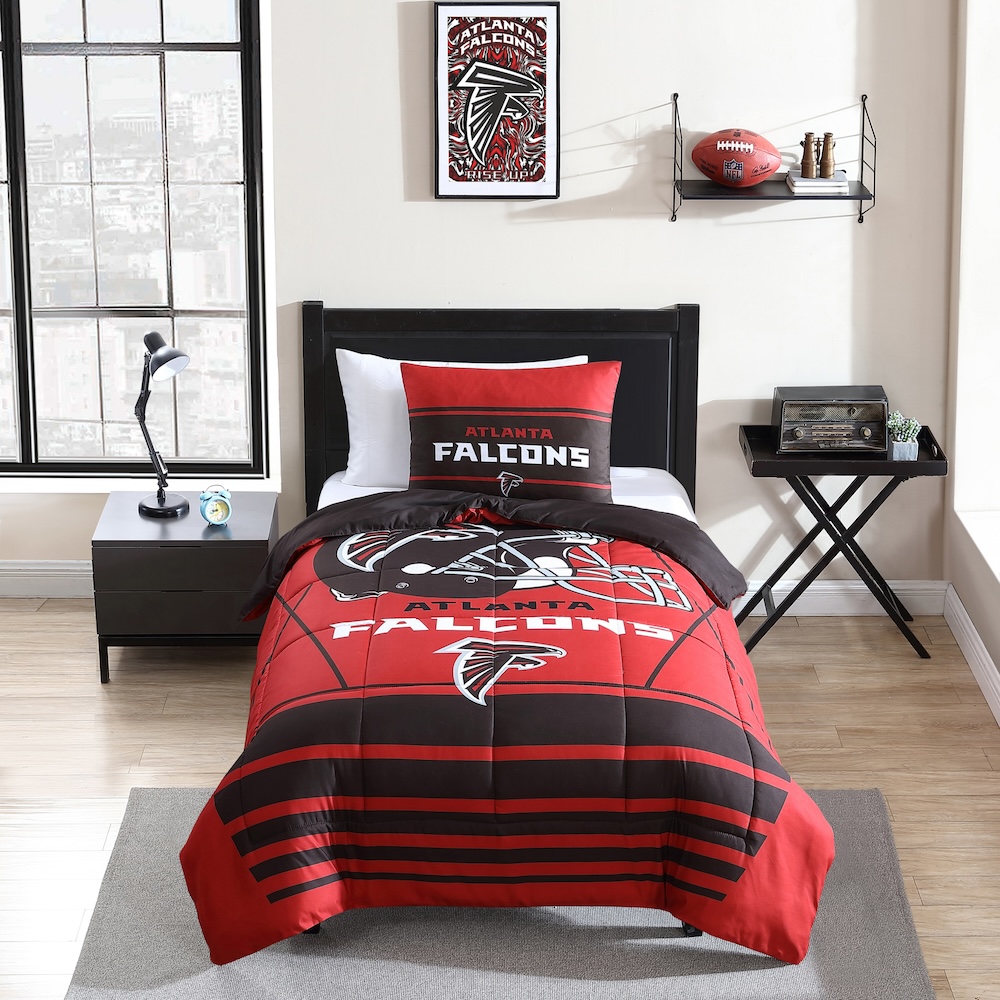 Atlanta Falcons Twin Comforter Set with Sham