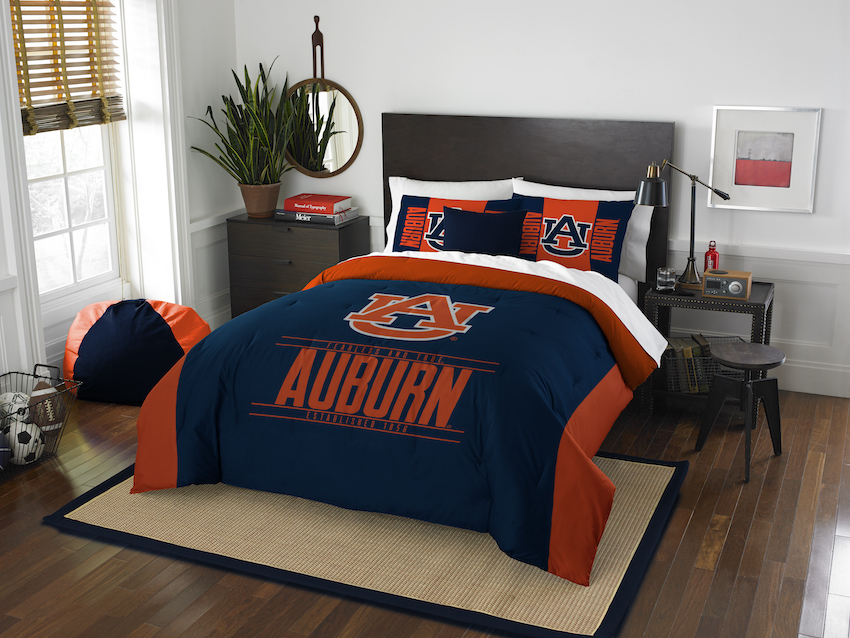 Auburn Tigers QUEEN/FULL size Comforter and 2 Shams