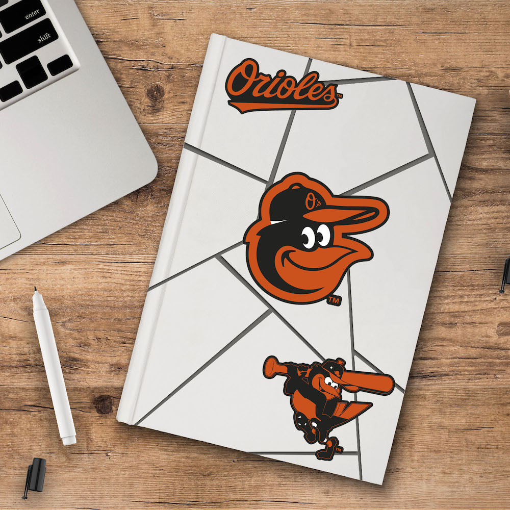 Baltimore Orioles Team Logo Decal 3 Pack
