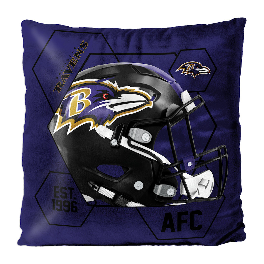 Baltimore Ravens Velvet REVERSE Pillow