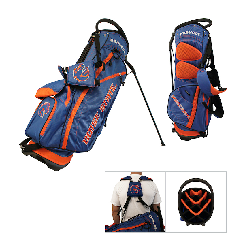 Boise State Broncos Fairway Carry Stand Golf Bag