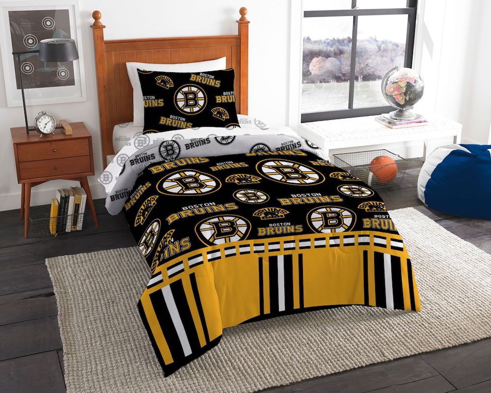 Boston Bruins TWIN Bed in a Bag Set