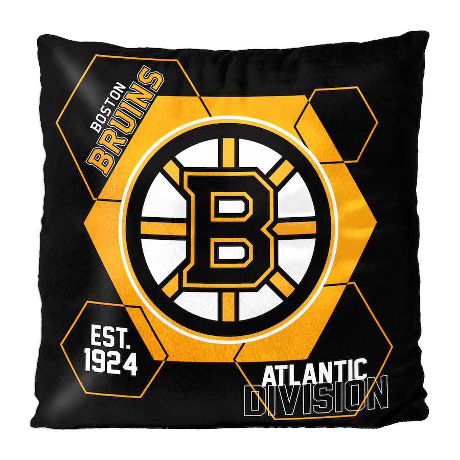 Boston Bruins Velvet REVERSE Pillow