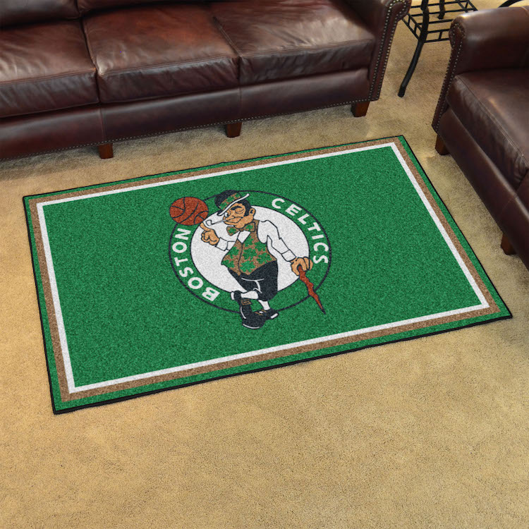 Boston Celtics 4x6 Area Rug