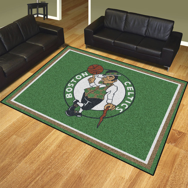 Boston Celtics Ultra Plush 8x10 Area Rug