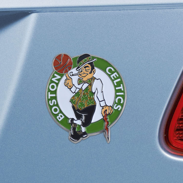 Boston Celtics Color Metal Auto Emblem