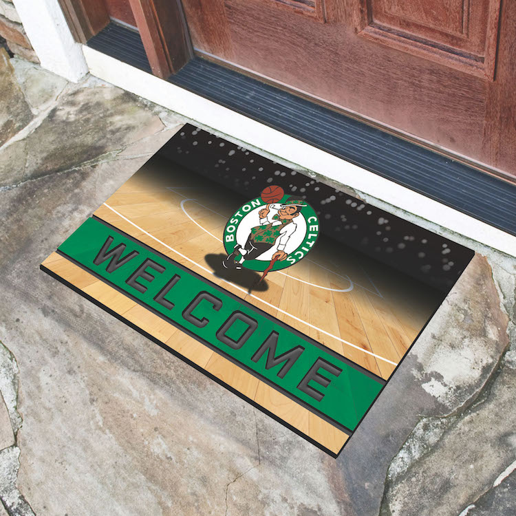 Boston Celtics Recycled Crumb Rubber Door Mat