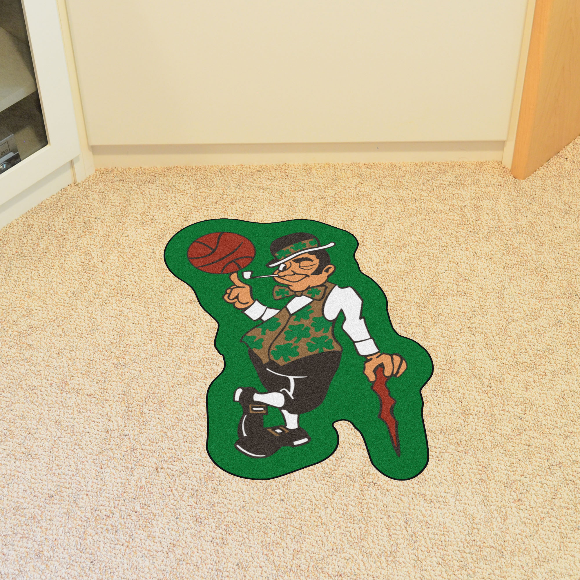 Boston Celtics NBA Mascot Mat