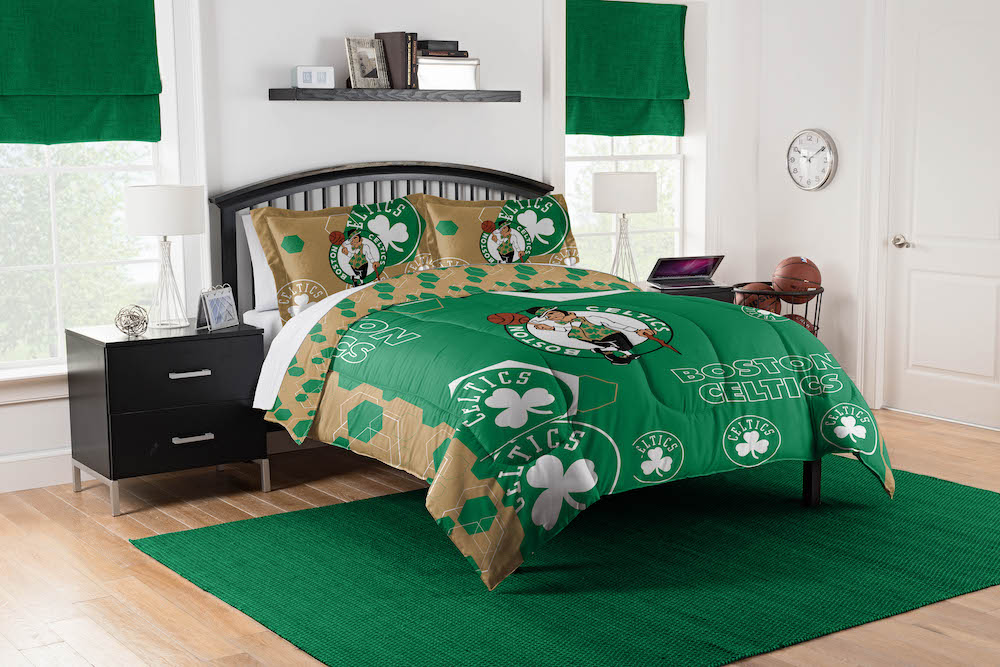 Boston Celtics QUEEN/FULL size Comforter and 2 Shams