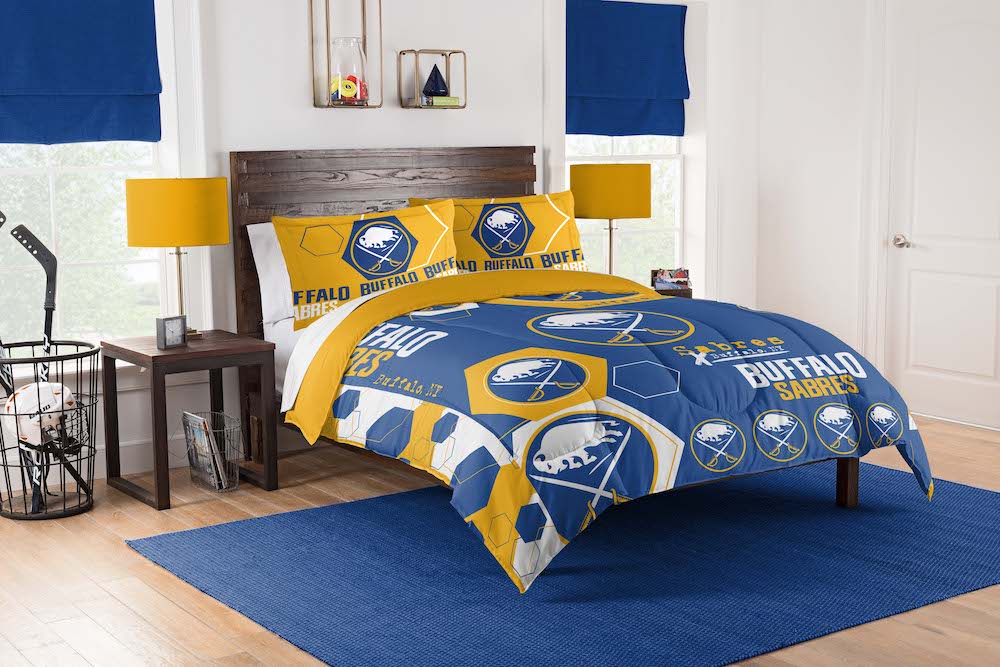 Buffalo Sabres QUEEN/FULL size Comforter and 2 Shams