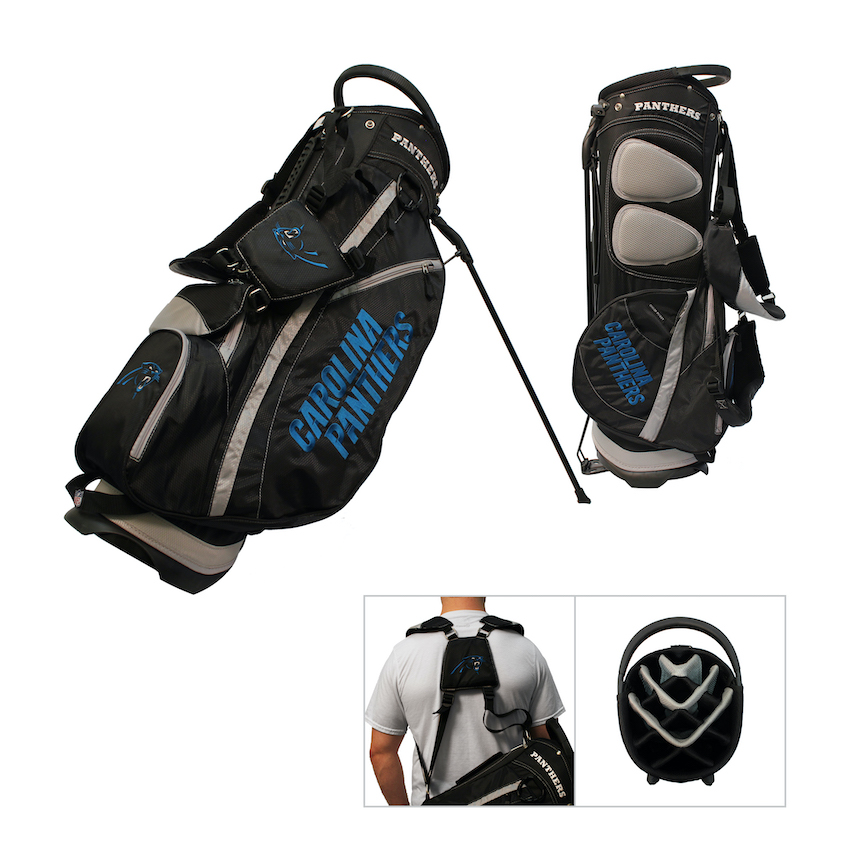 Carolina Panthers Fairway Carry Stand Golf Bag