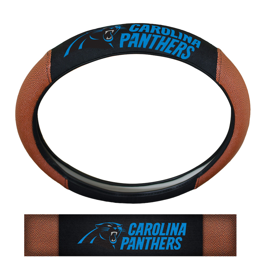 Carolina Panthers Sport Grip Steering Wheel Cover