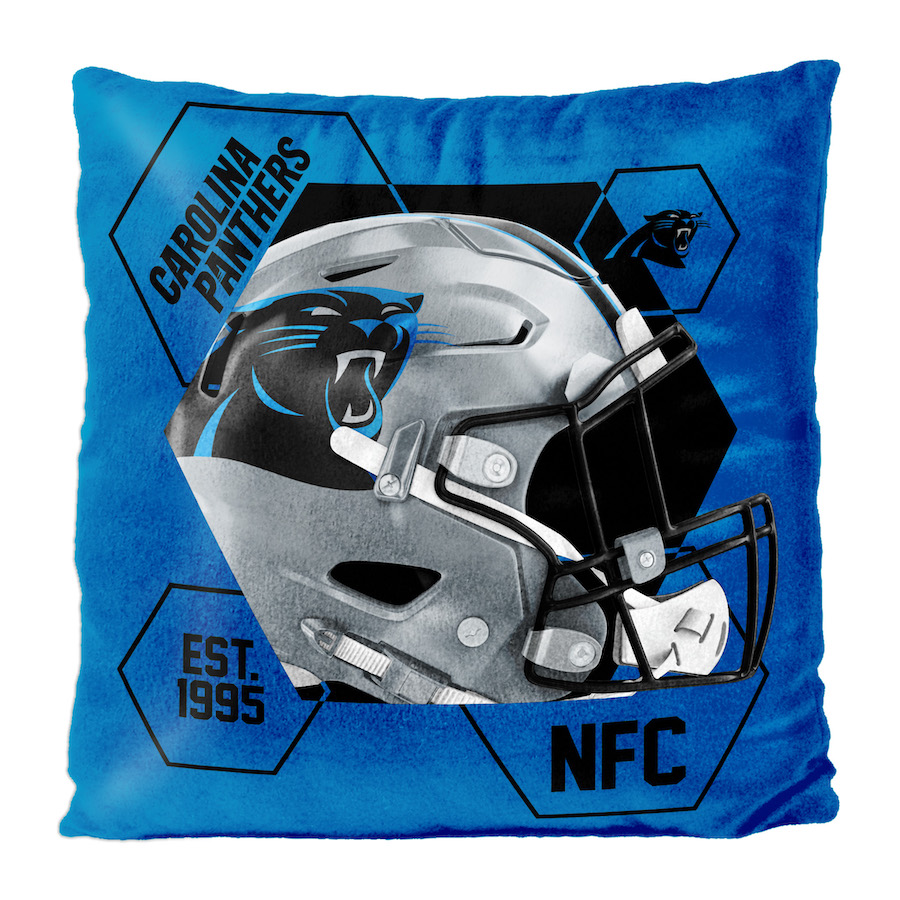 Carolina Panthers Velvet REVERSE Pillow