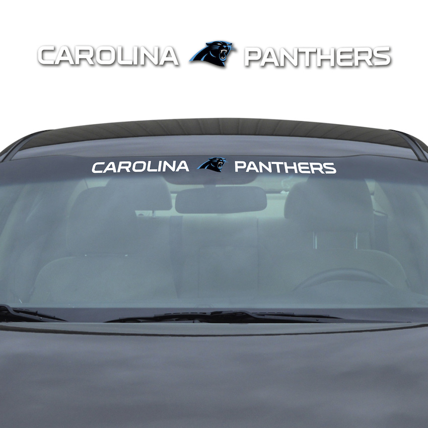 Carolina Panthers Windshield Decal