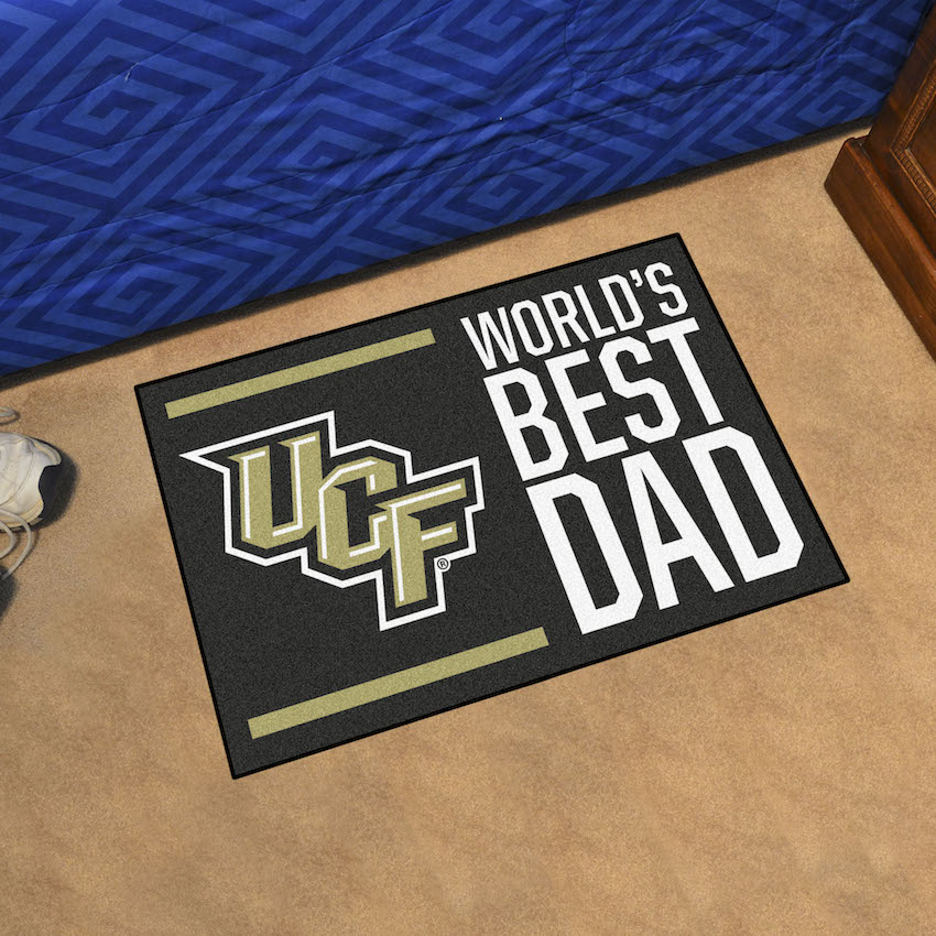Central Florida Knights 20 x 30 WORLDS BEST DAD Floor Mat
