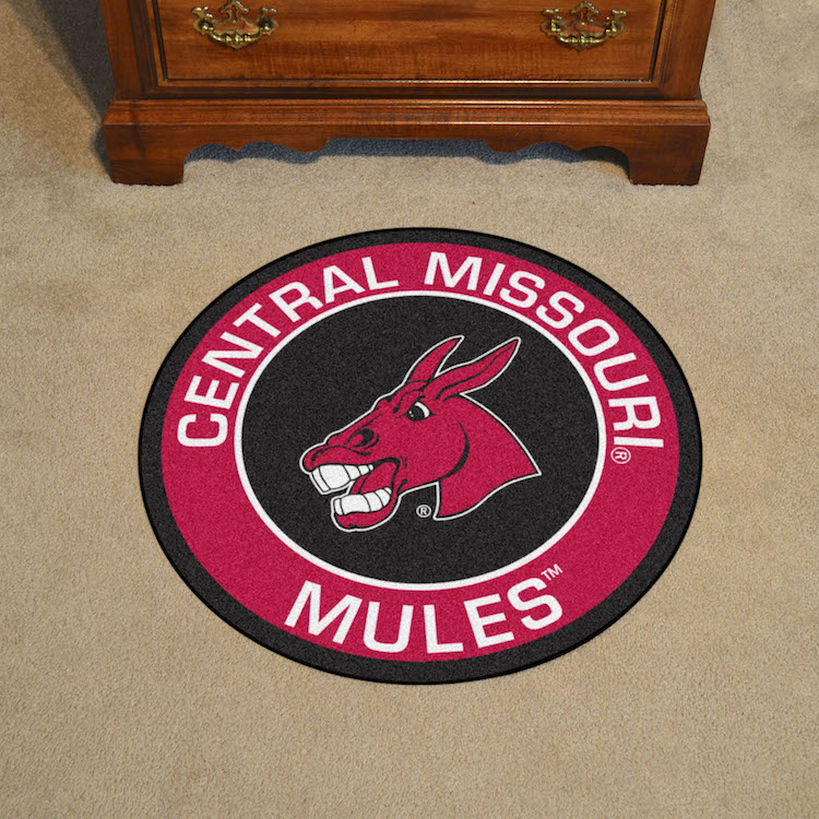 Central Missouri Mules Roundel Mat