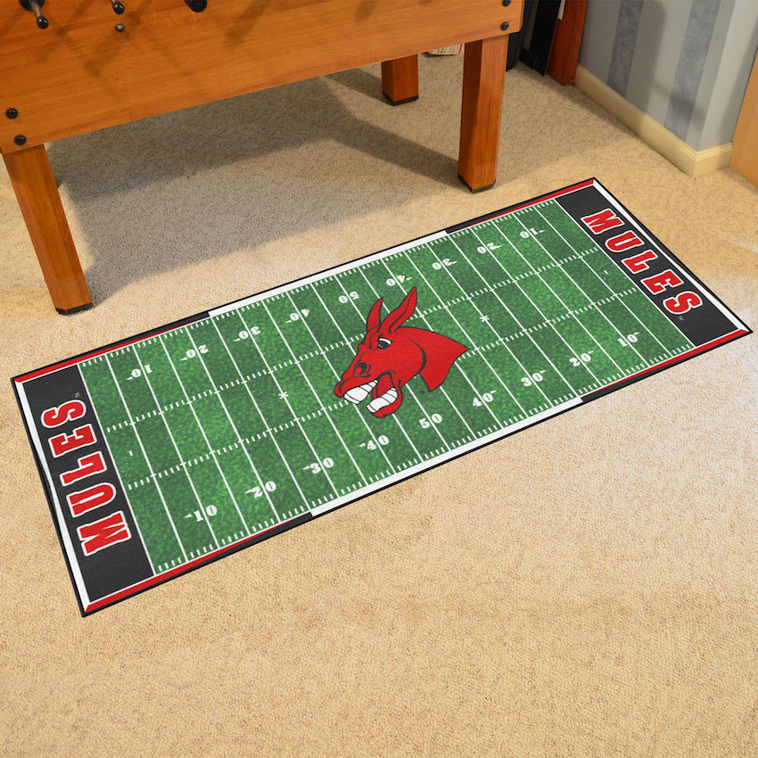Central Missouri Mules 30 x 72 Football Field Carpet Runner