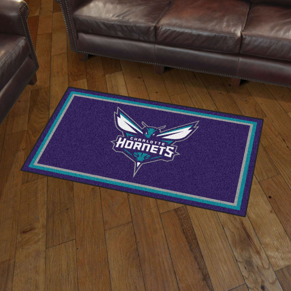 Charlotte Hornets 3x5 Area Rug