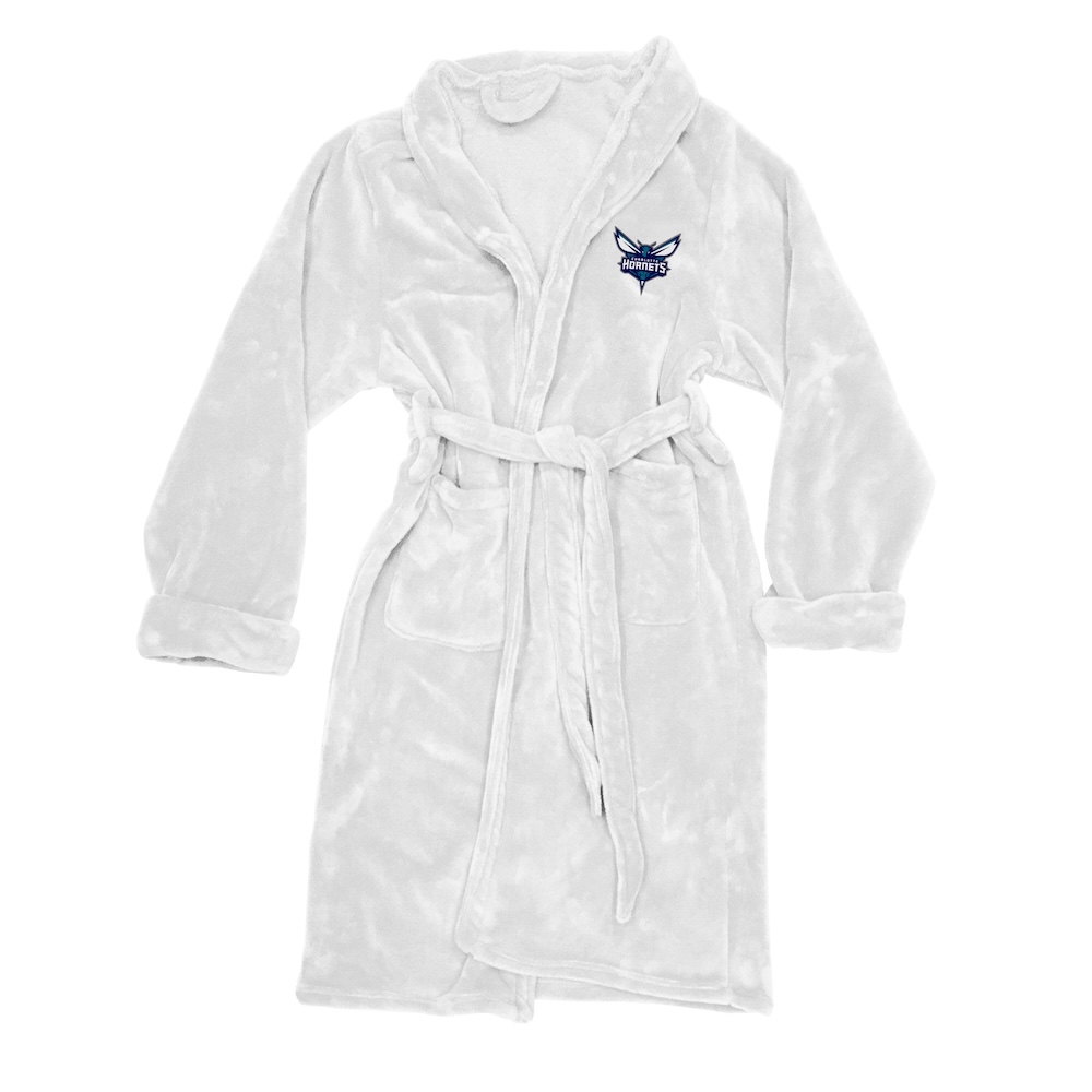 Charlotte Hornets Mens Silk Touch Bath Robe (L/XL)