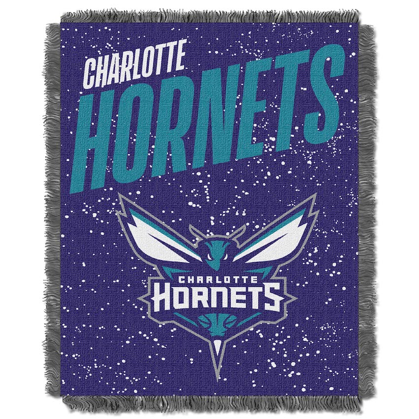 Charlotte Hornets Double Play Tapestry Blanket 48 x 60