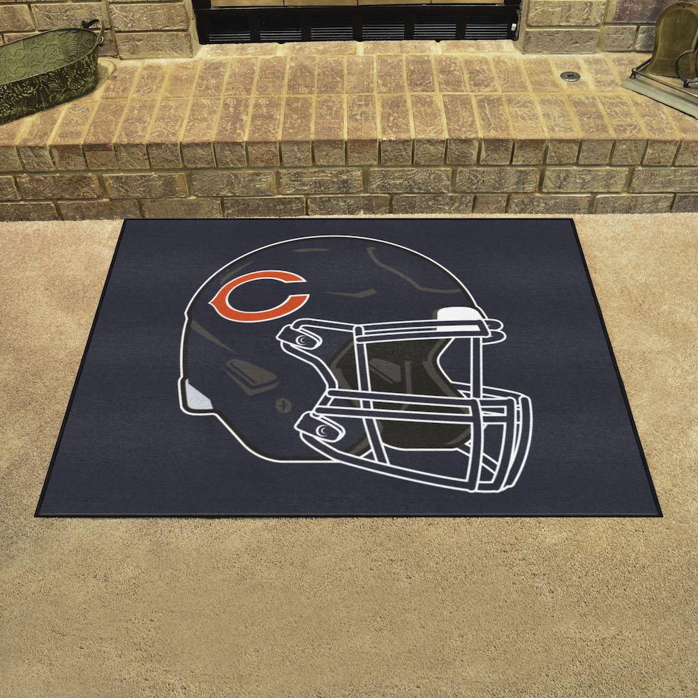 Chicago Bears 34 x 45 ALL STAR Floor Mat - Helmet Logo