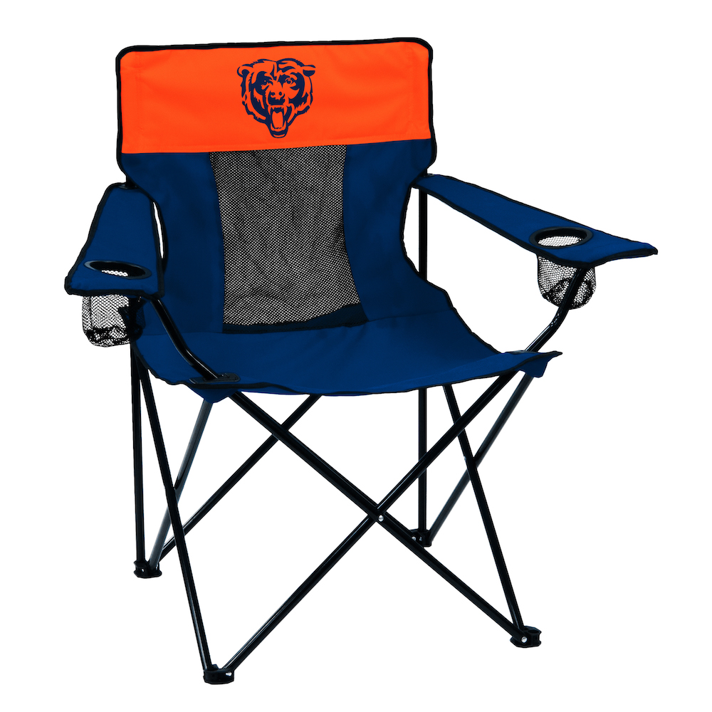 Chicago Bears ELITE logo folding camp style chair