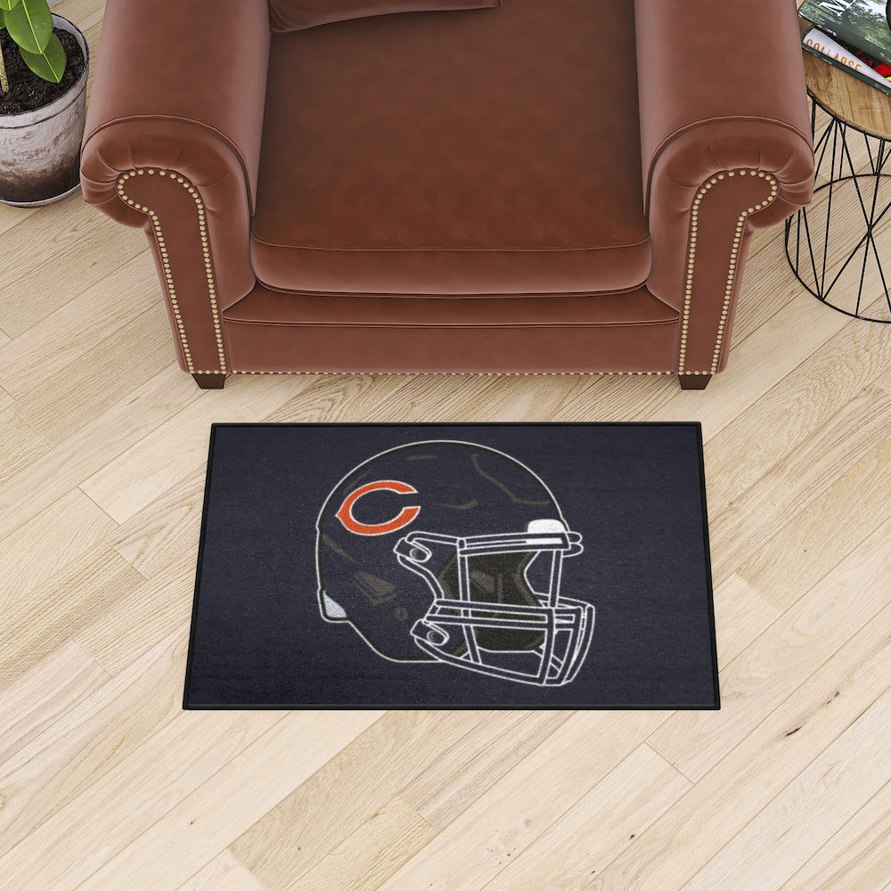 Chicago Bears 20 x 30 STARTER Floor Mat - Helmet Logo