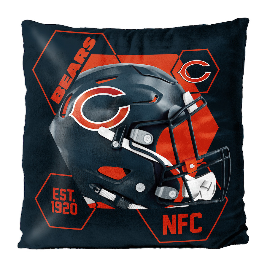 Chicago Bears Velvet REVERSE Pillow