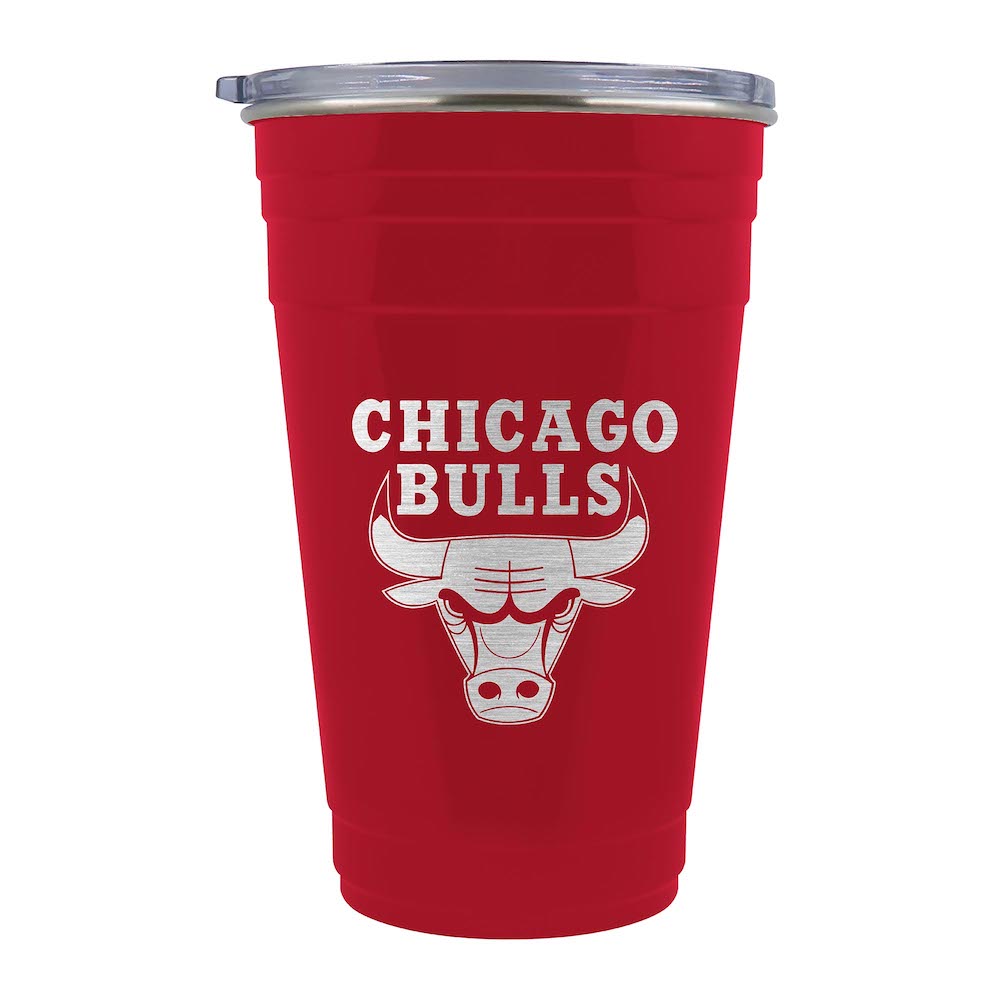 Chicago Bulls 22 oz TAILGATER Travel Tumbler