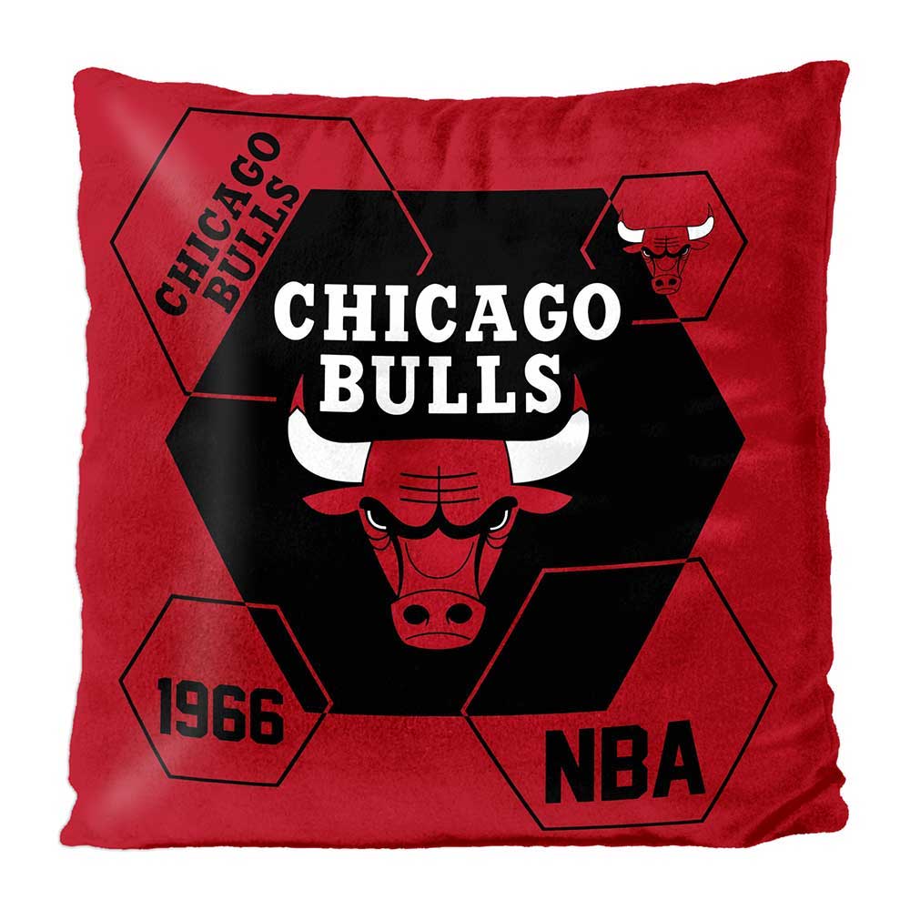 Chicago Bulls Velvet REVERSE Pillow